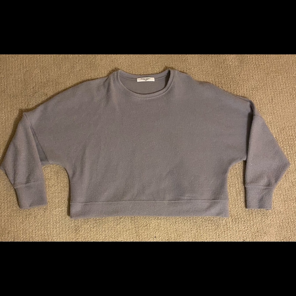 Project social t grey sweater